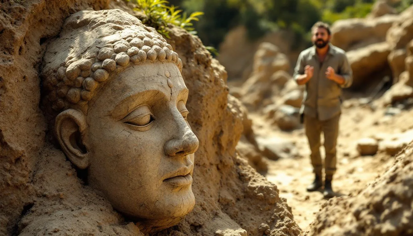 Erstaunliche Entdeckung einer 11.000 Jahre alten Statue, die Geschichte schreiben könnte.