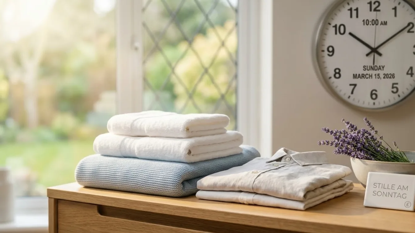 Stille am Sonntag: Warum Sie heute Ihre Waschmaschine auslassen sollten (und was das für Ihre Stromrechnung bedeutet).