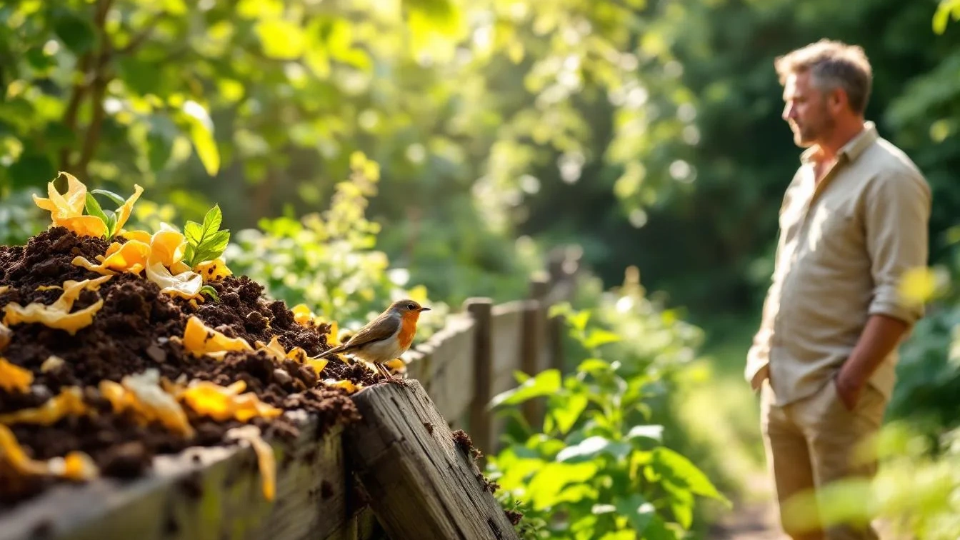 Vogelfreundlicher Garten: Mit welchen organischen Resten aus der Küche Sie Rotkehlchen gezielt unterstützen