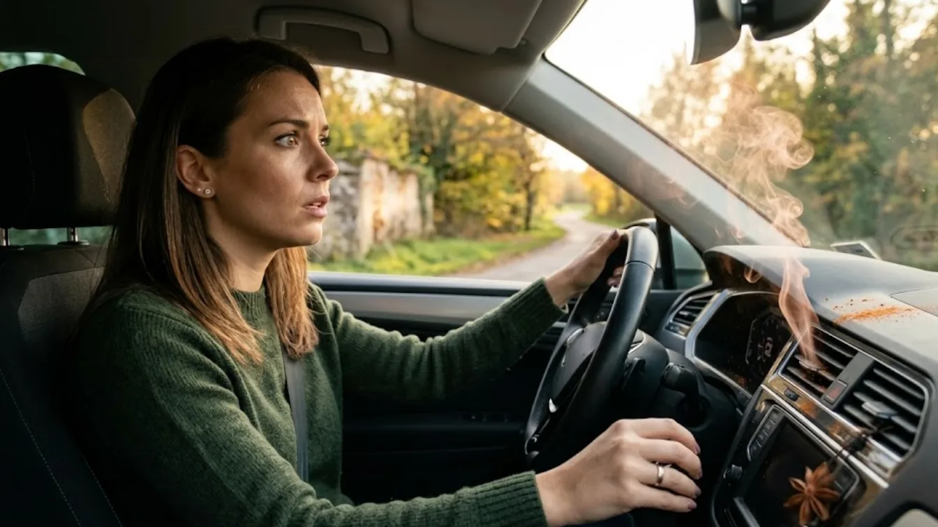 Warnsignal im Auto: Wenn Ihr Wagen nach diesem Gewürz riecht, müssen Sie sofort anhalten